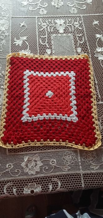 Serweta ręcznie  robiona na szydełku. Handmade.