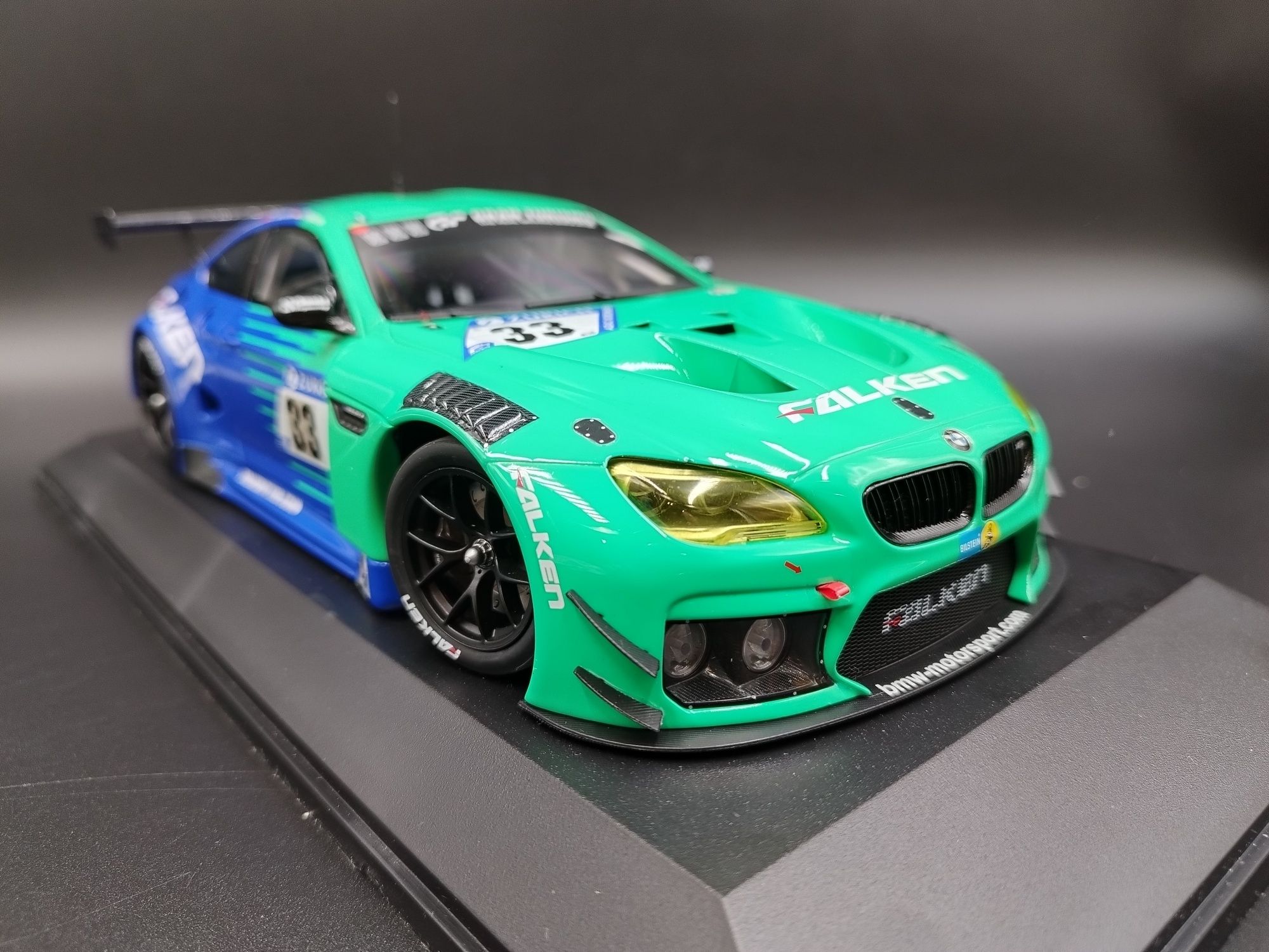 1:18 Minichamps BMW M6 GT3 Falken #33 limit 1 z 400 model