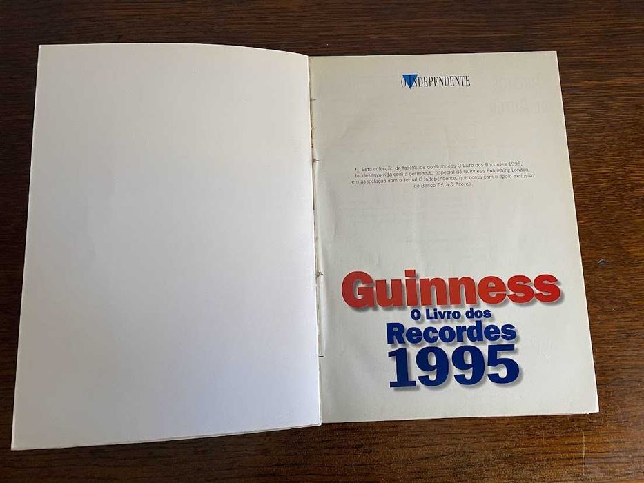 Guinness o livro dos recordes 1995