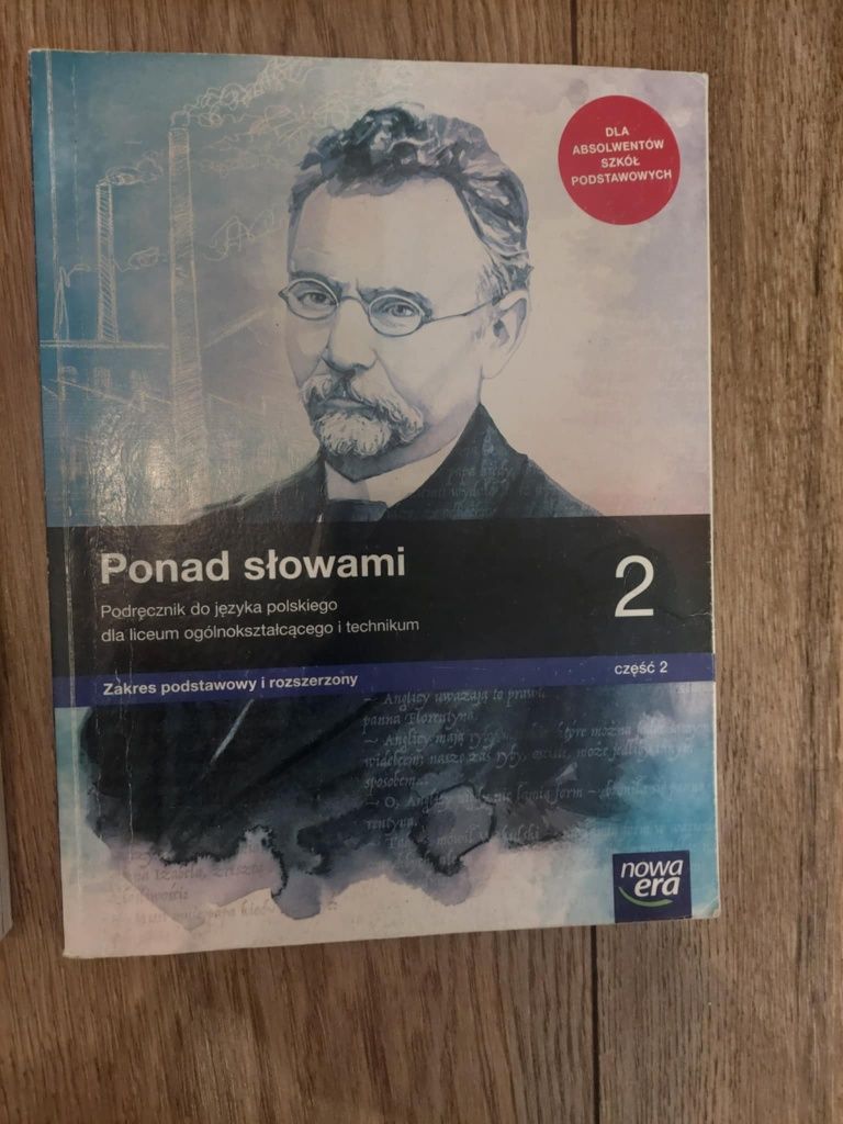 Zestaw podręczników "Ponad słowami" dla uczniów szkół ponadpodstawowyc