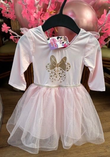 Myszka Minnie, Myszka Miki sukienka, brokat, tiul NOWA rozmiar 116