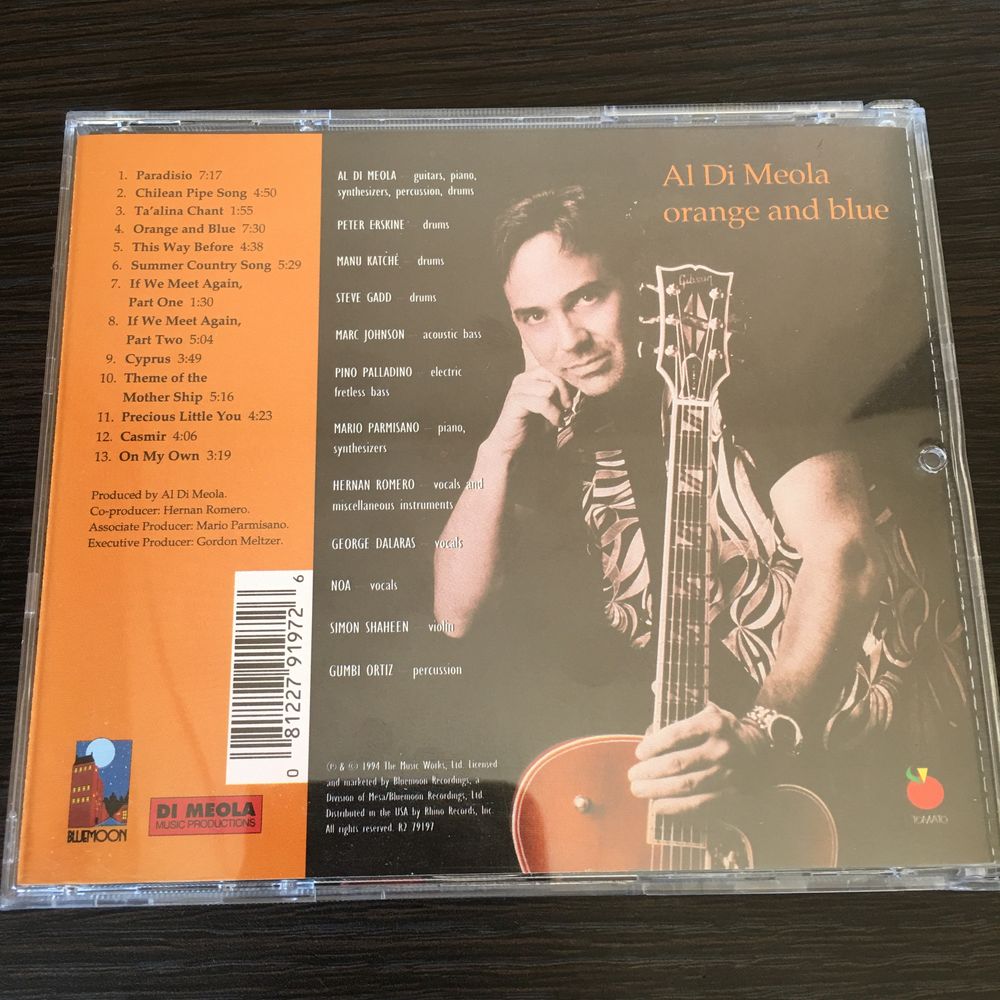 Al di Meola orange and blue CD USA jak nowa