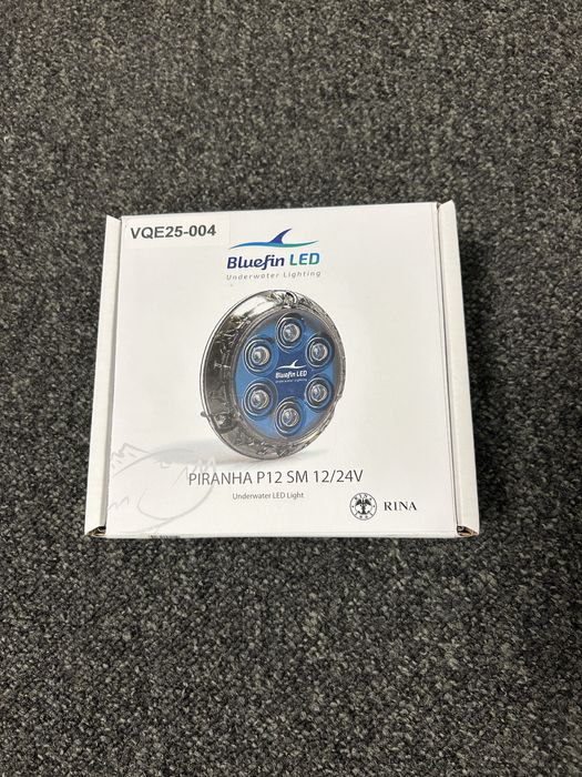 Bluefin LED Piranha P12 SM 12/24V – podwodne lampy LED (3 szt.)