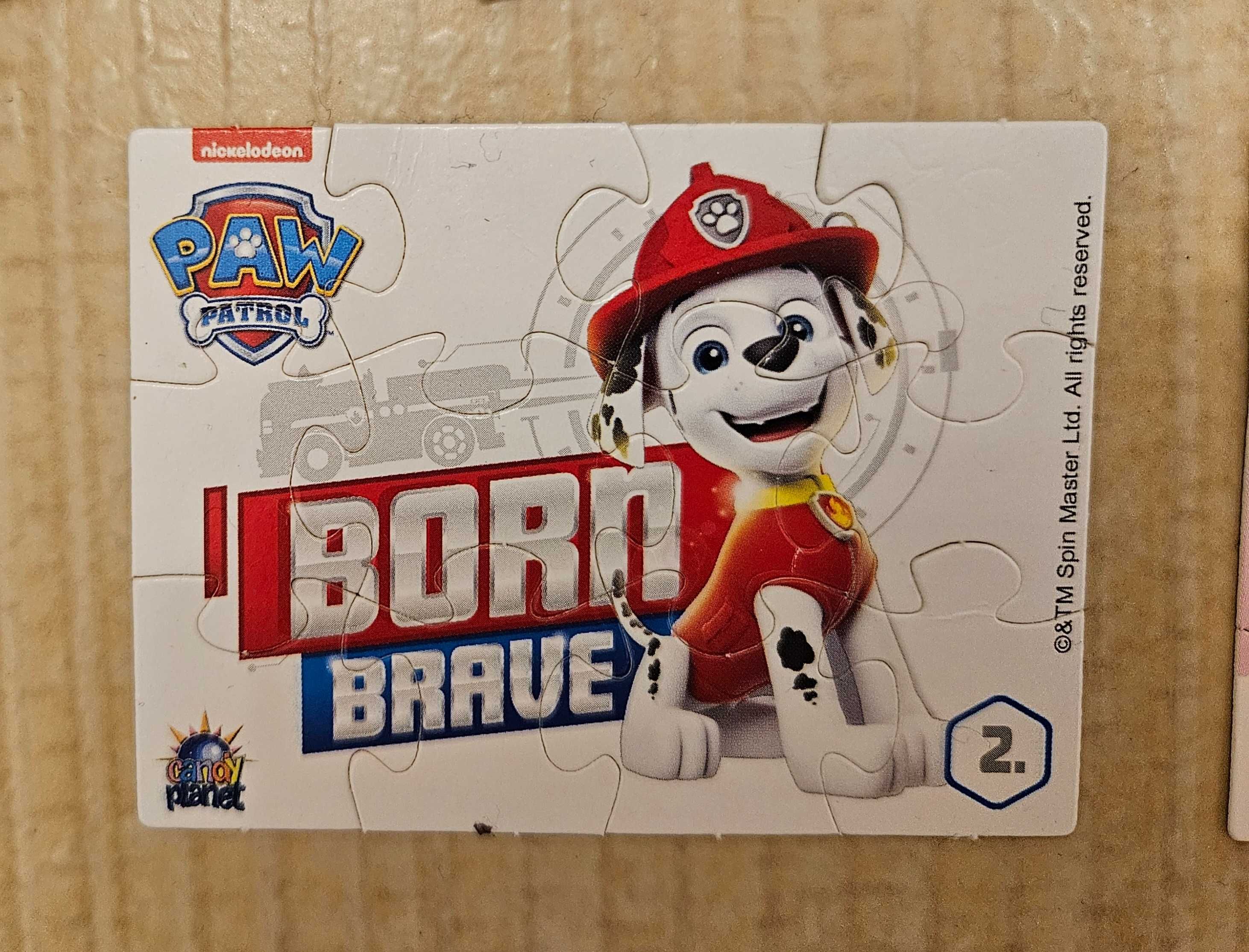Karty, puzzle Psi patrol
