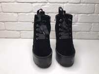 Botki zamszowe Pull and bear Rozmiar 38