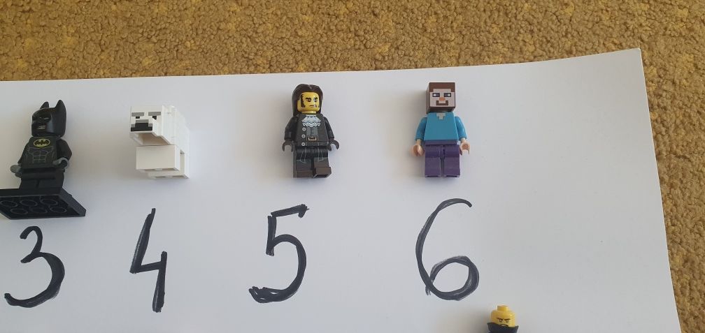 Klocki lego figurki Partia nr 11