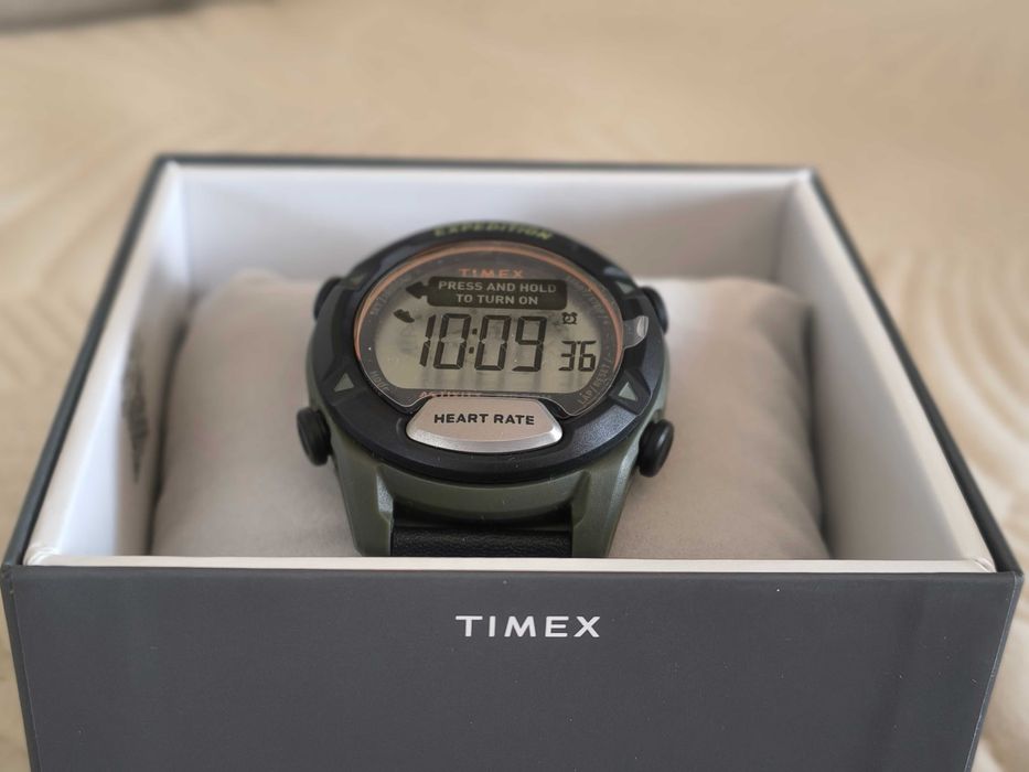 Timex Expedition Rugged - Męski zegarek cyfrowy, nowy, nieużywany.