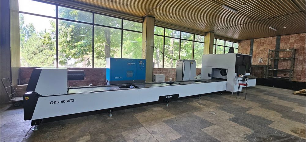 Лазерная порезка металла, труб, лазерная сварка, гибка.