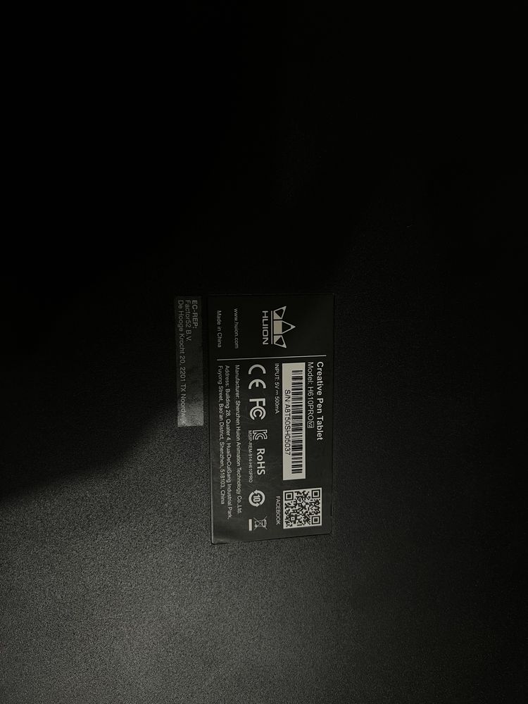 Графический планшет INSPIROY H610PRO V2