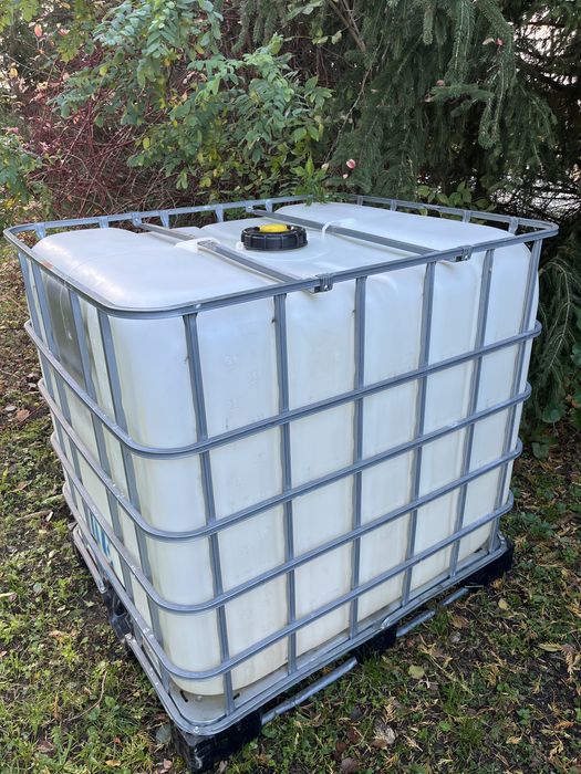 Mauser 1000L zbiornik z koszem metalowym