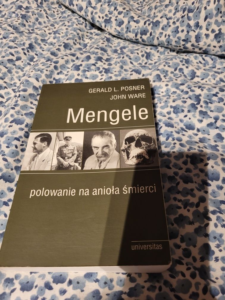 Książka "Mengele-Polowanie na Anioła Śmierci z Auschwitz "Tanio!