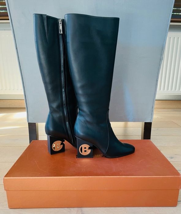 Kozaki skórzane Baldinini 39 Nowe