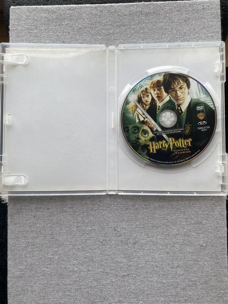 Harry Potter i Komnata Tajemnic - film płyta DVD