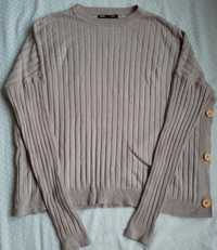 Brązowy sweter sinsay