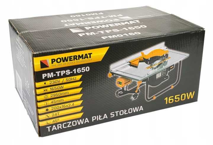 Piła pilarka stołowa stolik do drewna 1650w tarcza PM-TPS-1650