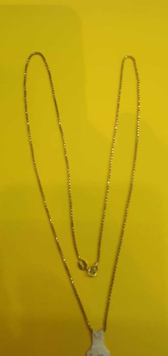 Łańcuszek złoty 14 k /585/ 3,10 g. 53 cm - Madej Gorlice Mickiewicza -