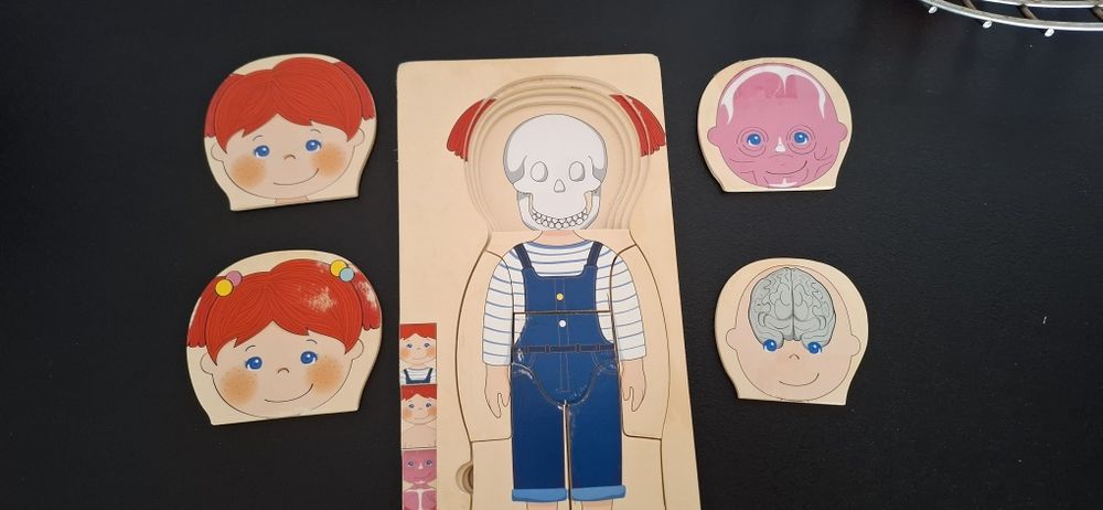 Puzzle części ciała