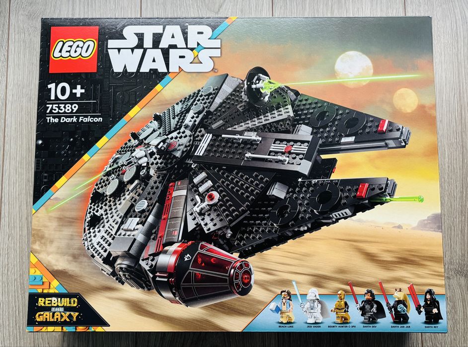 Lego Star Wars A Dark Falcon NOVO 75389