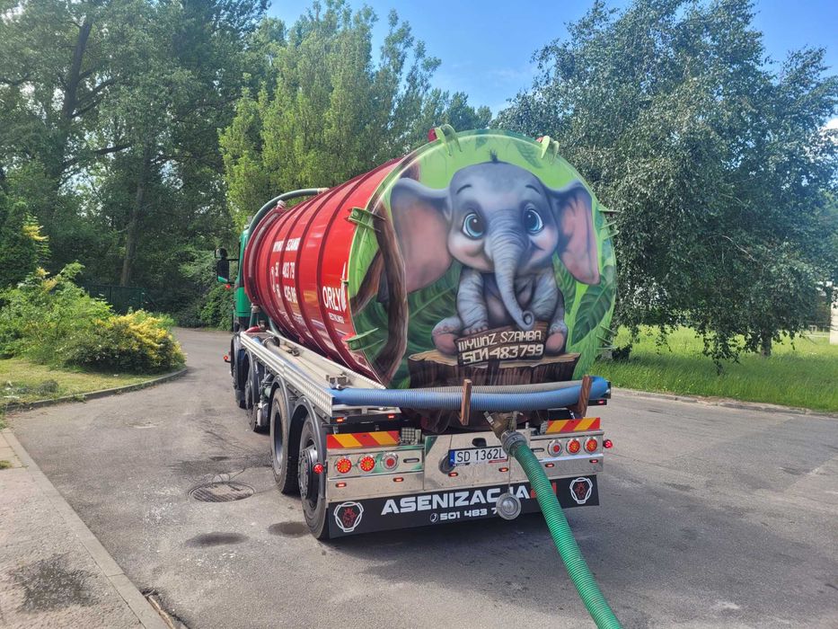Wywóz szamba, opróżnianie szamba, usługi asenizacyjne, asenizacja