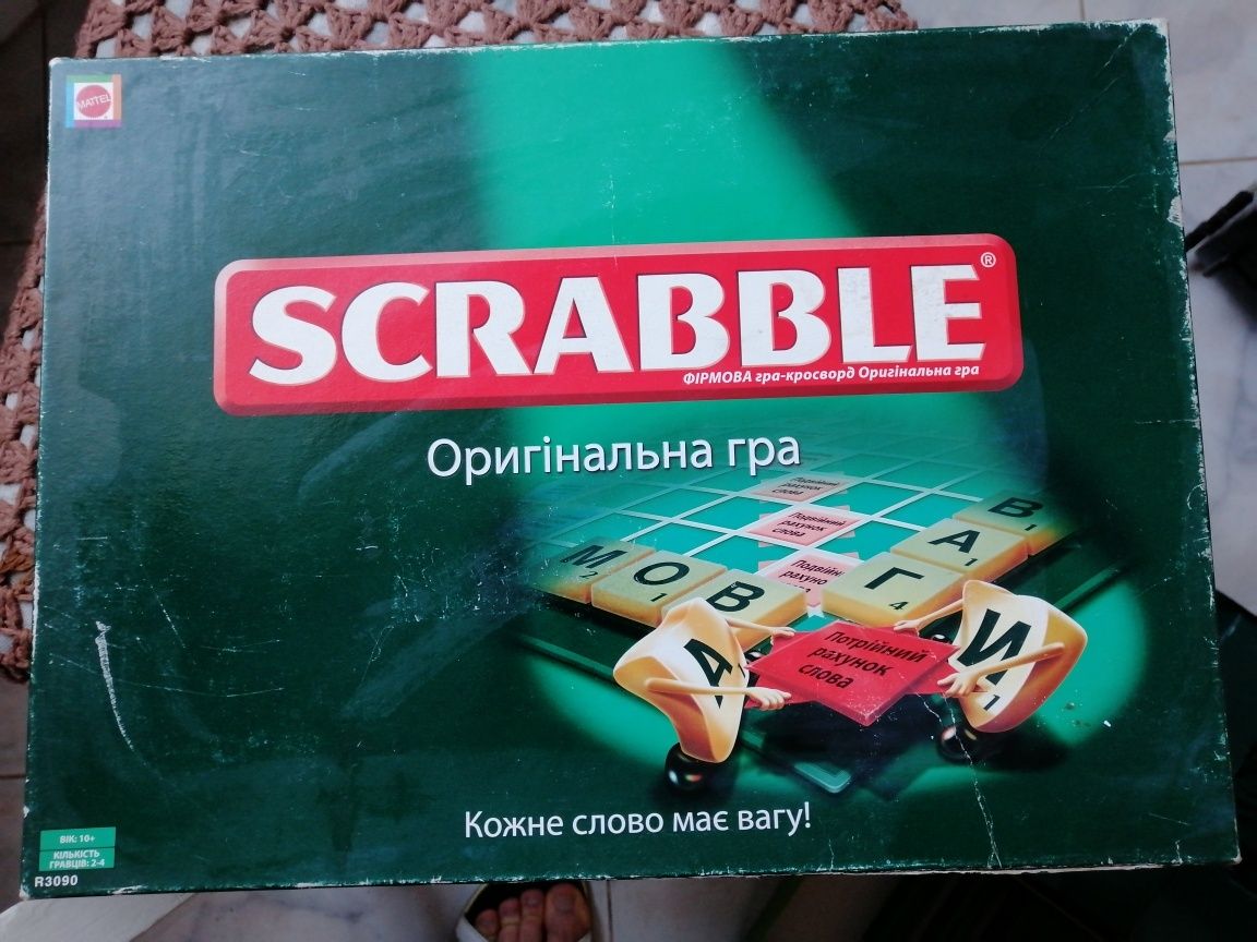 Scrabble Flash настольная украниская русская англиская Скрабл