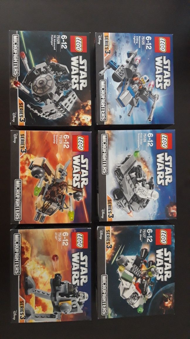 LEGO Star Wars Microfighters séries 1,2,3,4,5