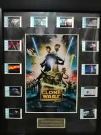 Star Wars Clone Wars moldura com células do filme