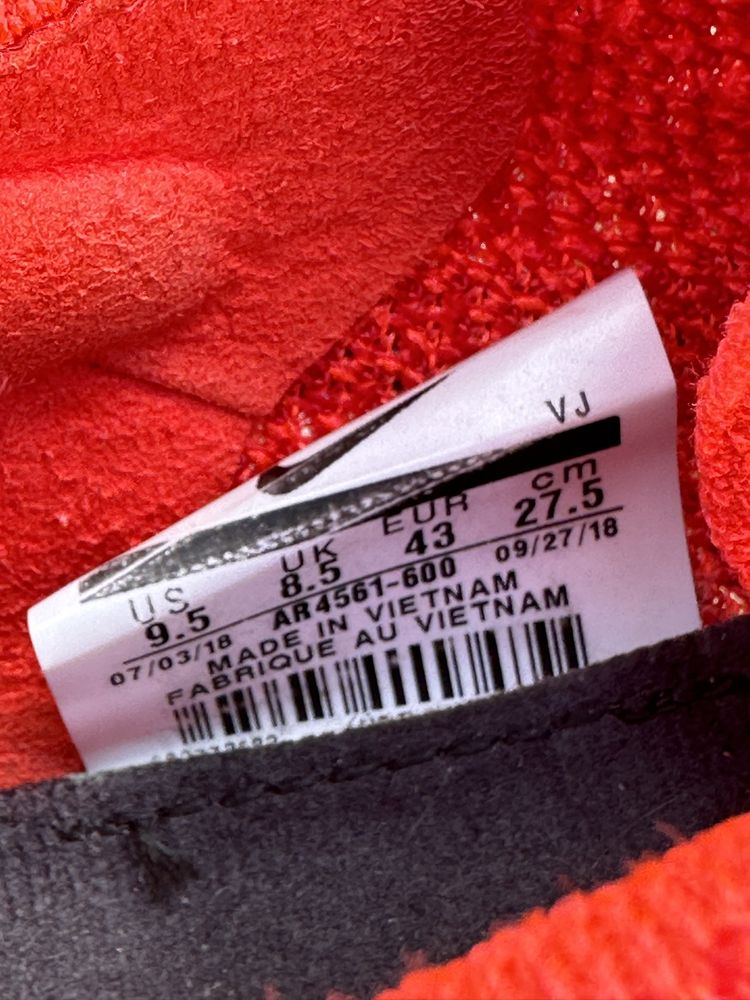 Nike Zoom Fly FN Red&Black 43 (27,5 cm)