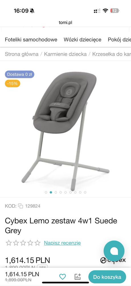 Cybex Lemo 4 w 1