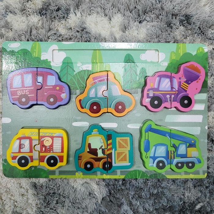 Пазли, сортери та половинки машин