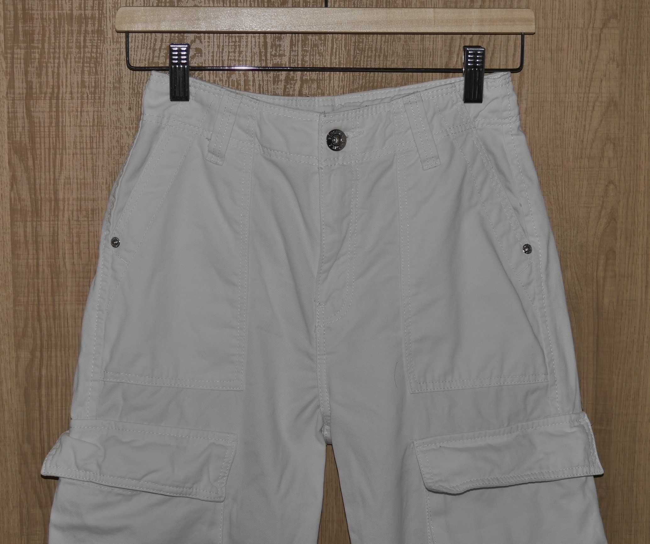 Bershka Cargo świetne spodnie bojówki 34 XS