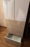 IKEA SMASTAD / PLATSA Szafa 60x57x181 cm biały/brzoza z 3 szufladami
