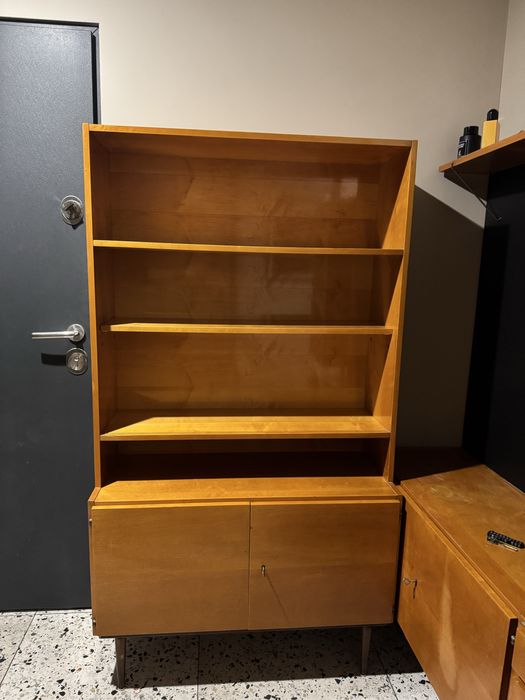 Biblioteczka regał czechosłowacja UP ZAVODY PRL vintage