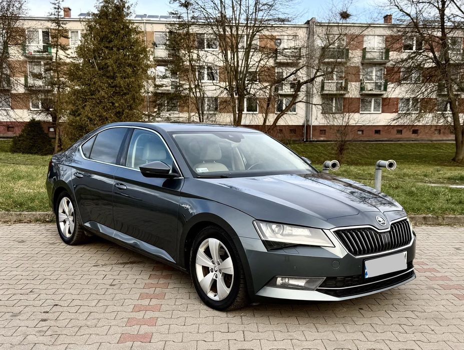 Skoda Superb 2016r 2.0 TDi 190 4x4 L&K max Opcja Skóra Navi Key less Ledy