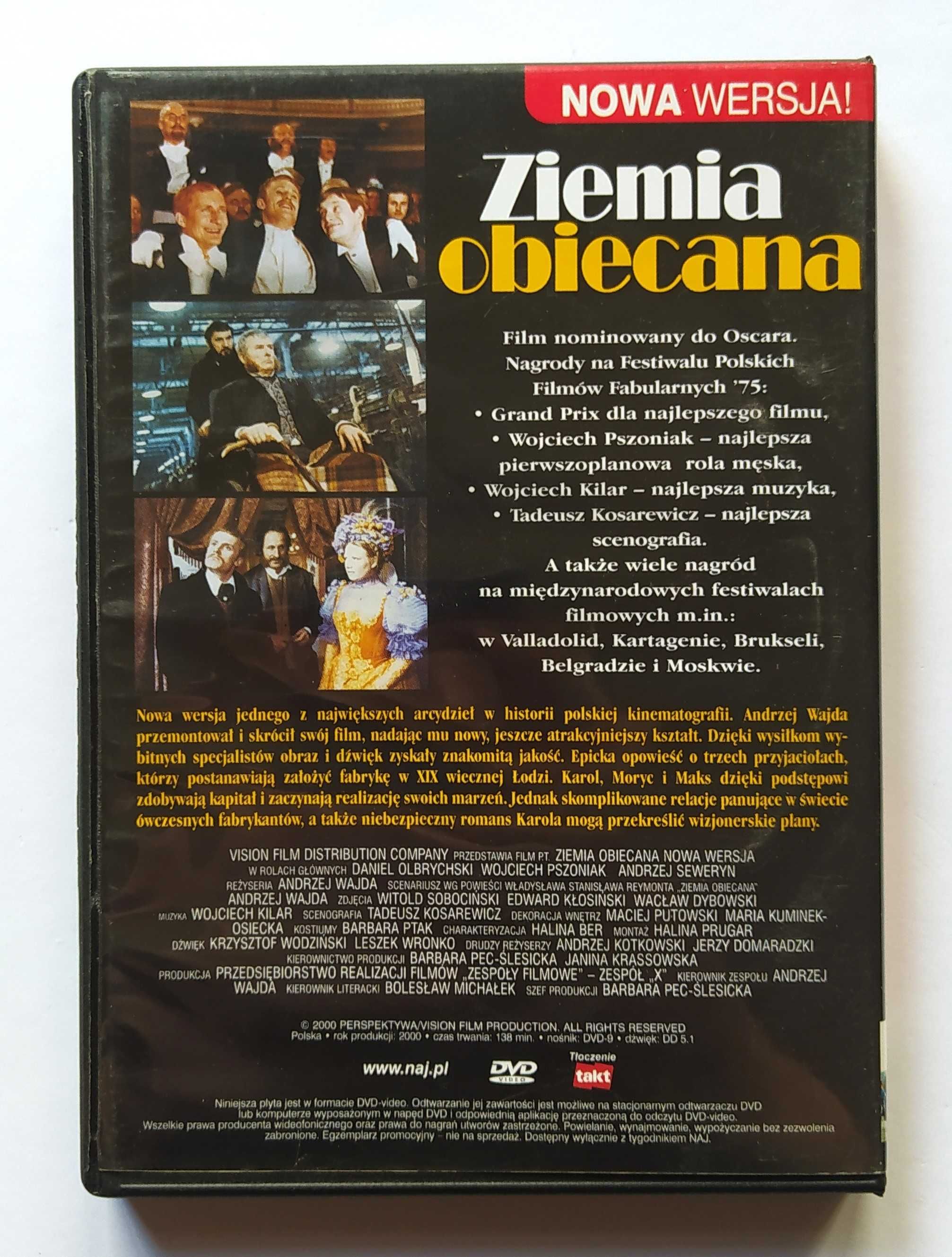 Ziemia Obiecana DVD