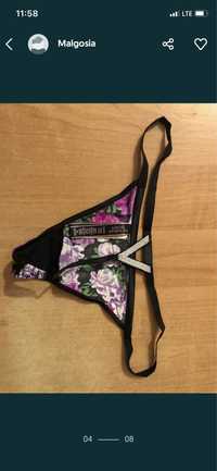 Victoria’s Secret stringi cyrkonie M nowe torebka