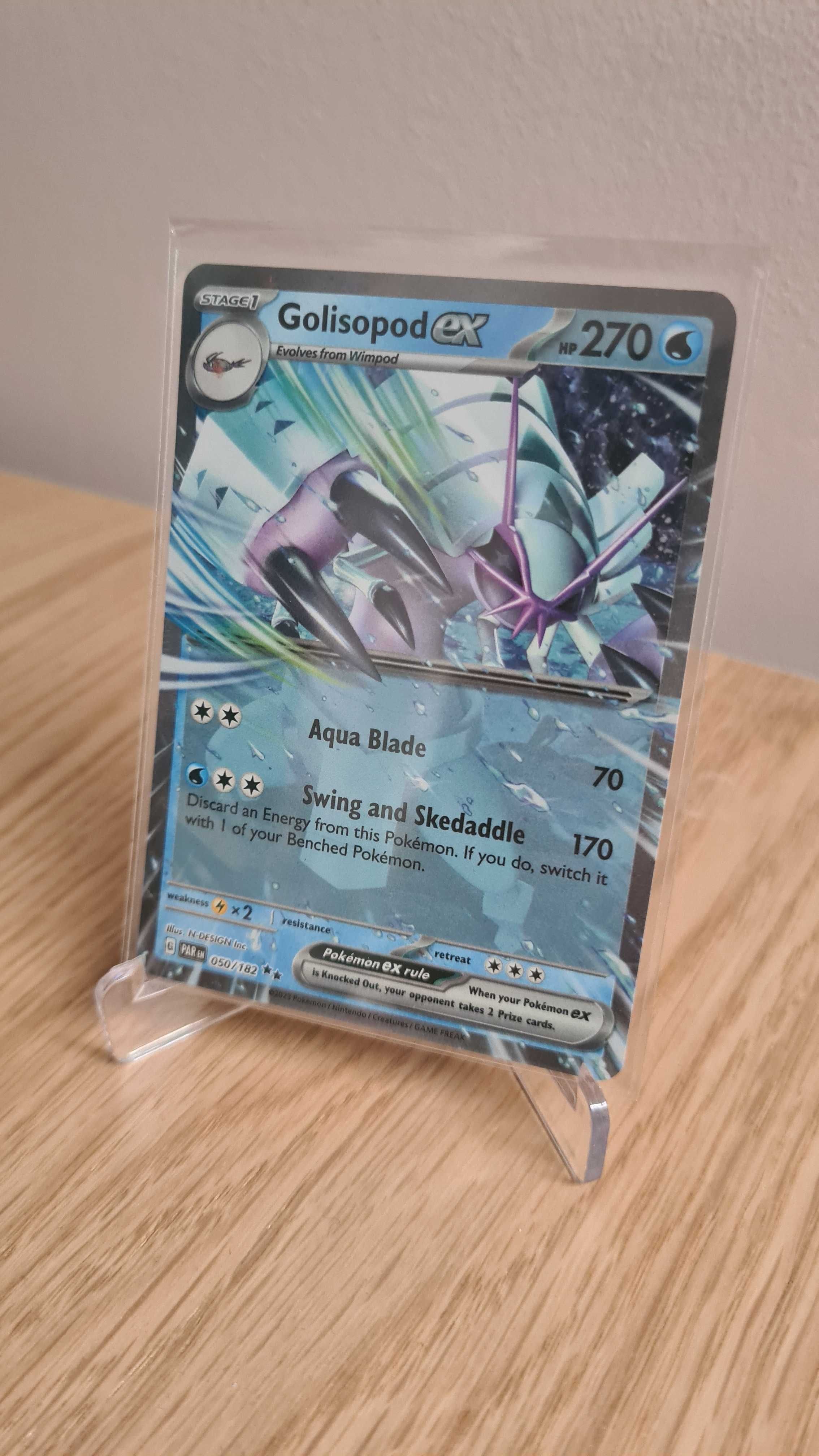 Karta Pokemon TCG: Golisopod ex (PAR 050)