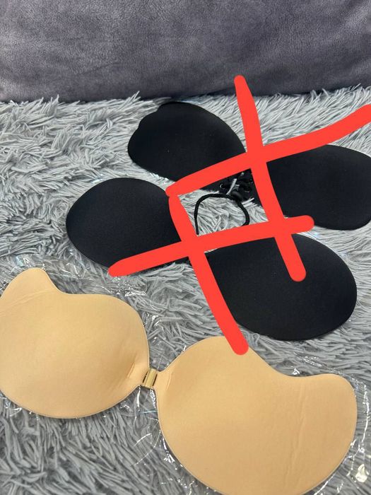 Бюстгальтер без бретель. Fly bra на липучках