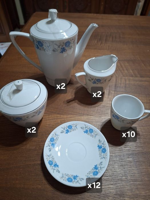 Conjunto de café completo