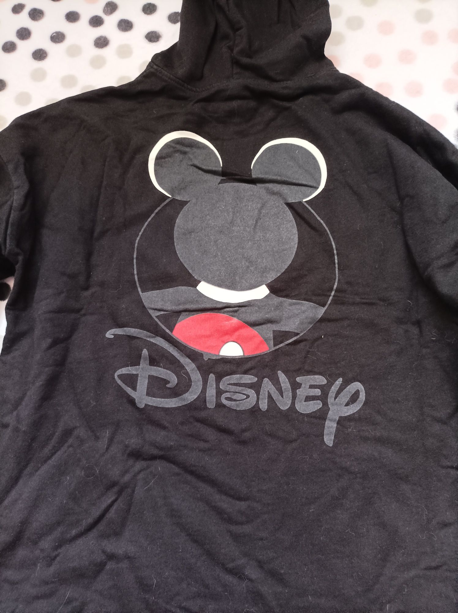 Bluza damska czarna kangurka Disney Mickey S 36