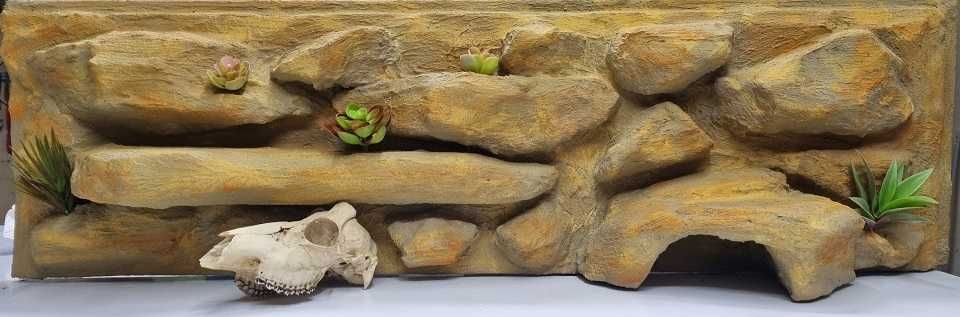 Tło strukturalne do terrarium  3D