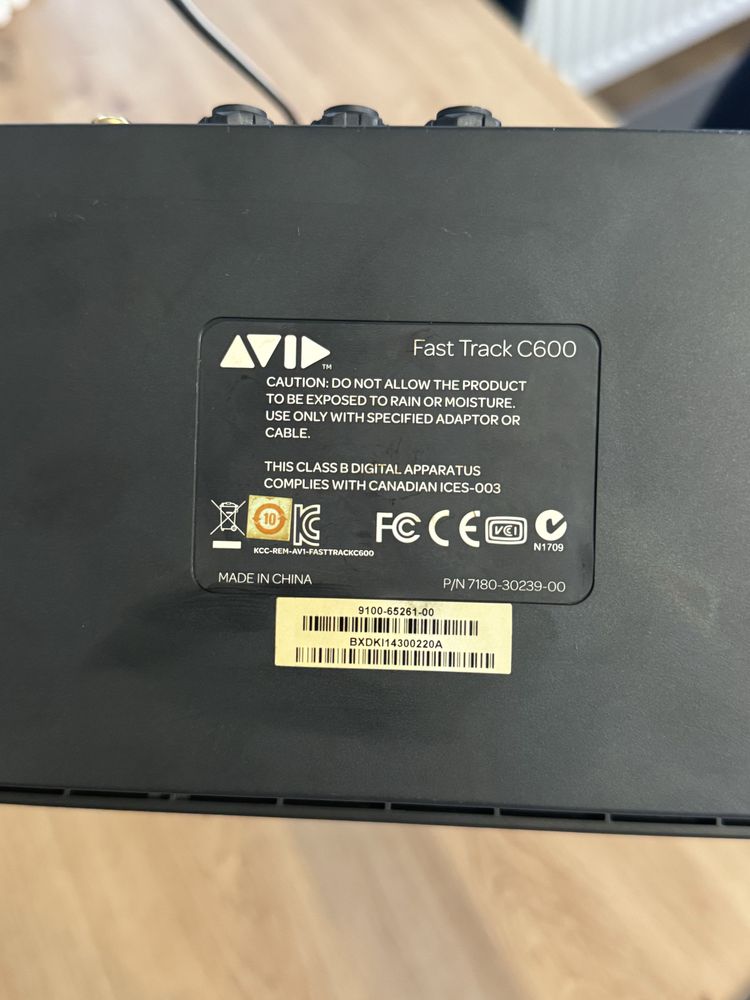 Interfejs audio M-Audio FAST TRACK C 600 stan bdb