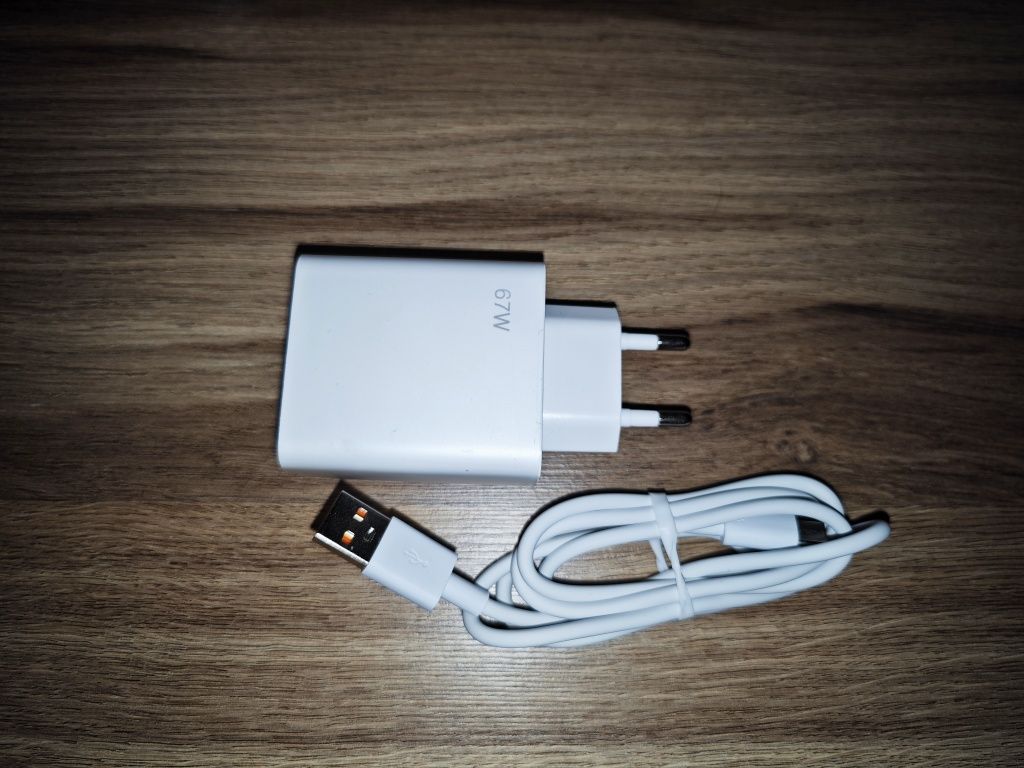 Ładowarka 67w, USB C, Nowa, Gratis