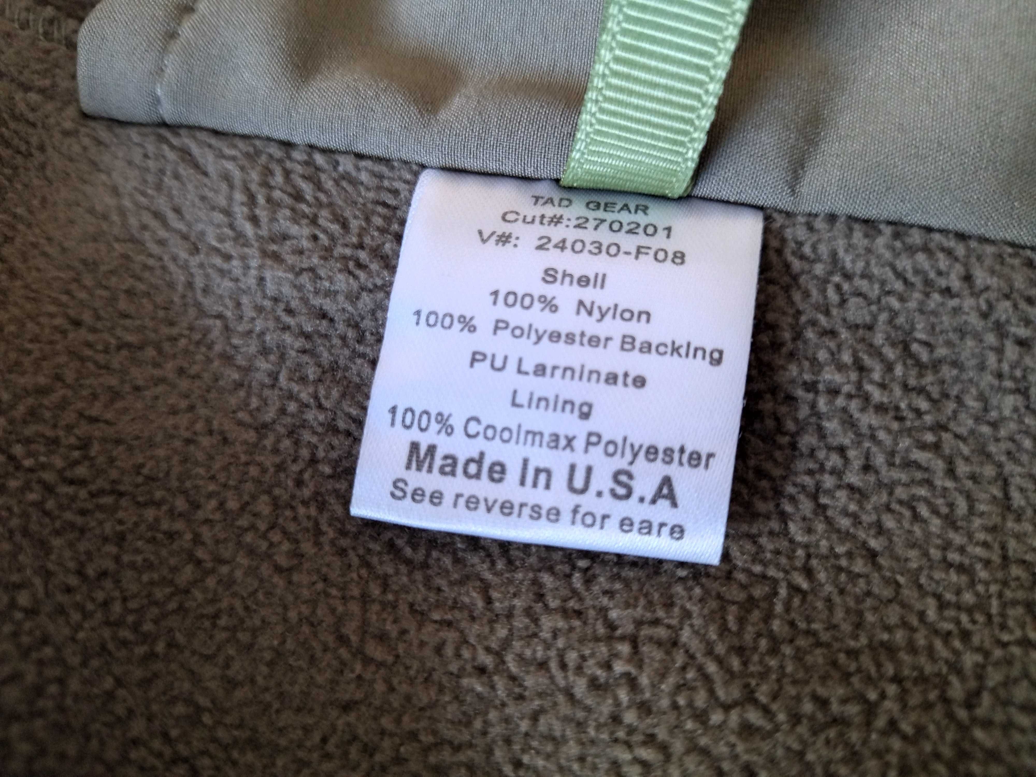 Kurtka taktyczna softshell TAD GEAR made in USA