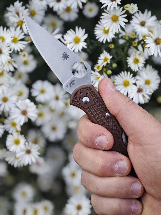Spyderco Delica 4 D2, средних размеров, на каждый день, легенда edc