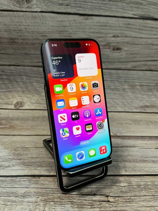 IPhone 15 pro black 256gb!!! NEVERLOCK!!! Батарея 98%