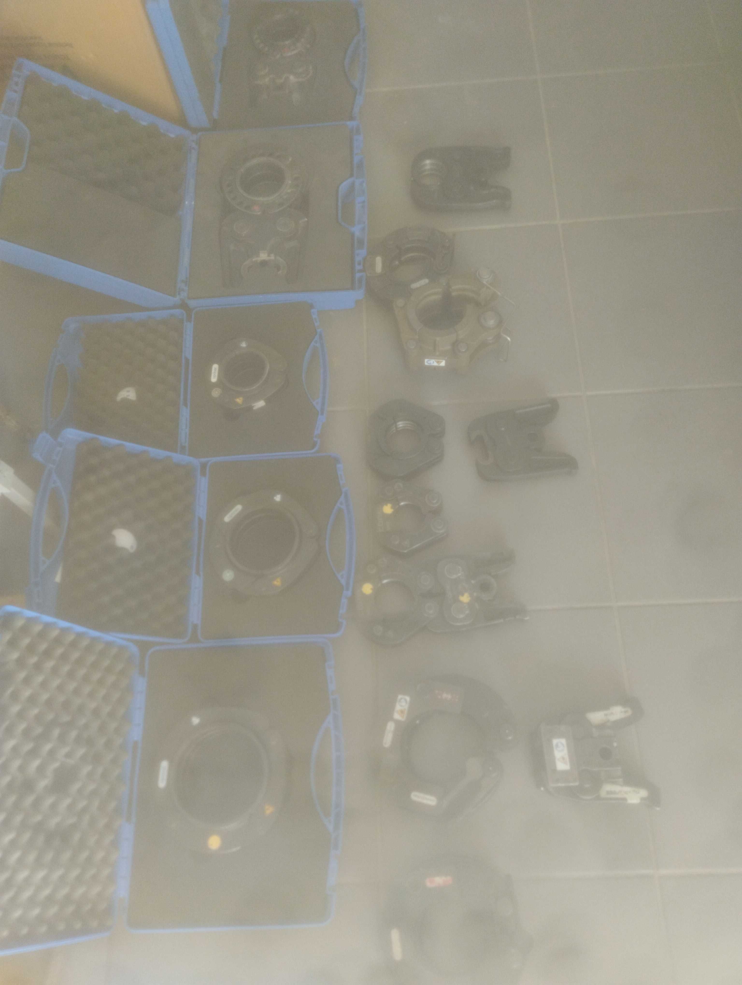 Matrizes geberit mepla, M , V e U mordaças multicamada Mapress aço ino