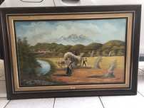 Quadro com 123cm x 83cm