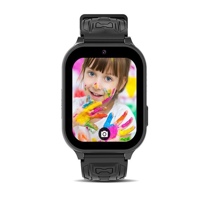 Blavec Smartwatch K-02 Kids GPS/4G/SOS czarny
