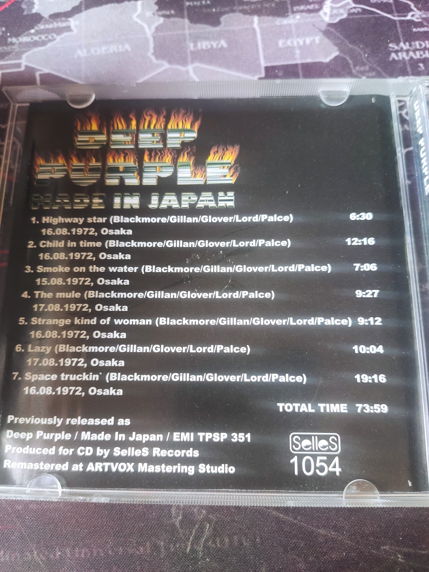 Deep Purple Made in Japan CD