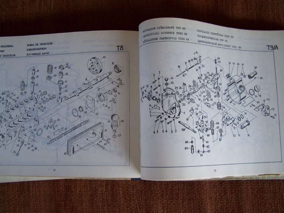 katalog silnika SW680 WSK oryginał 1974 PL